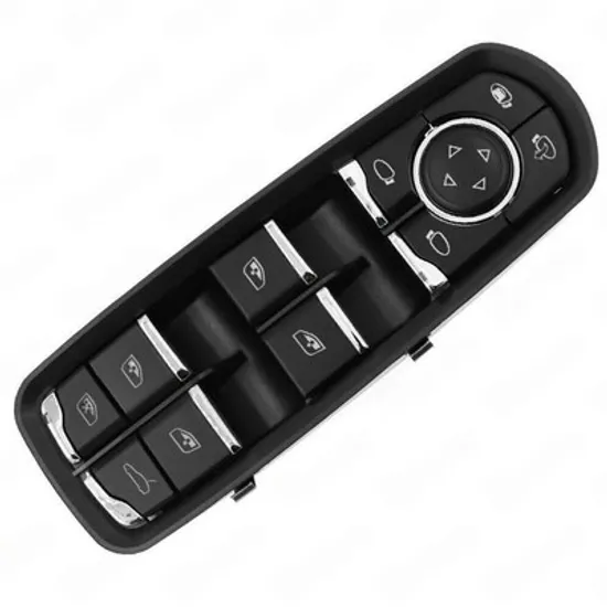 Buton oglinda PORSCHE CAYENNE 92A 2010-> Panou butoane oglinzi fata pentru 4 usi (16pin) STANGA Perioada 2015 2016 2017 2018