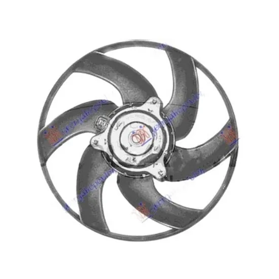 Ventilator Motor CITROEN BERLINGO 1996->2011 Electroventilator motor (motor+carcasa) diesel 335mm Perioada 1996 1997 1998 1999 2000 2001 2002 2003 2004 2005 2006 2007 2008