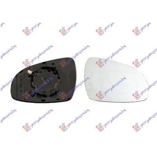 Sticla Oglinda KIA SPORTAGE 4 2015-> Geam oglinda exterioara cu incalzire dreapta Perioada 2015 2016 2017 2018 2019 2020 2021 2022 2023 2024