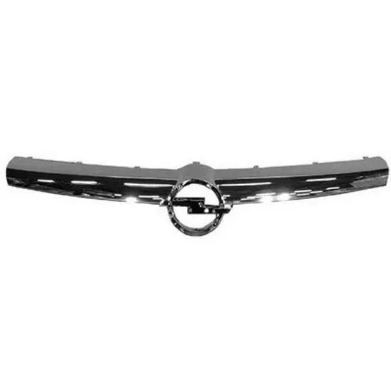 Bandou Grila OPEL ASTRA H 2004->2014 Ornament acoperire grila radiator, crom ->07 Perioada 2004 2005 2006 2007