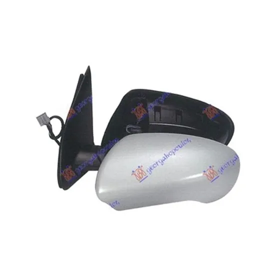 Oglinda NISSAN QASHQAI 1 2007->2014 Oglinda exterioara electrica cu incalzire pentru vopsit stanga Perioada 2007 2008 2009 2010 2011 2012 2013 2014
