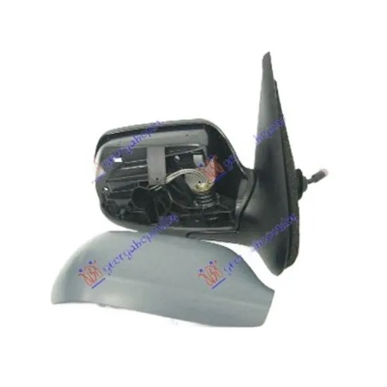 Oglinda MAZDA 2 2003->2007 Oglinda exterioara dreapta, neagra, cu reglaj mecanic Perioada 2003 2004 2005 2006 2007