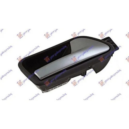 Maner Usa VW CADDY 3 2004->2015 Maner usa fata interior cromat/negru dreapta Perioada 2004 2005 2006 2007 2008 2009 2010 2011 2012 2013 2014