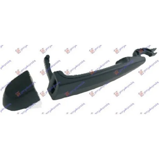 Maner Usa BMW X6 E71 2007->2014 Maner usa spate exterior pentru vopsit stanga, Perioada 2008 2009 2010 2011 2012 2013 2014