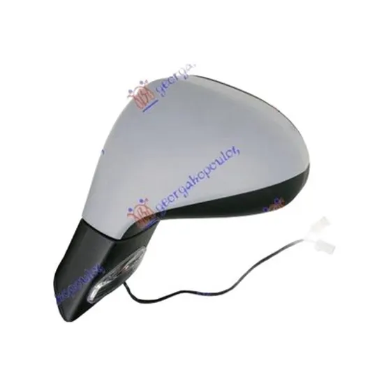 Oglinda PEUGEOT 207 2006->2015 Oglinda exterioara stanga, ptr vopsit, electrica/incalzire/rabatabila cu semnal Perioada 2006 2007 2008 2009 2010 2011 2012