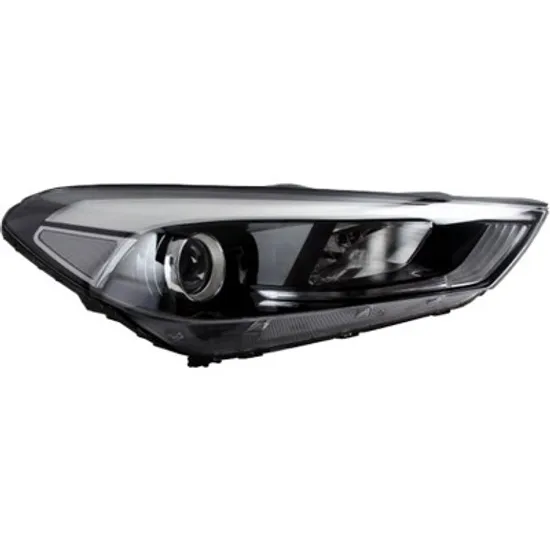 Far dreapta HYUNDAI TUCSON 3 2015->2020 perioada 2015 2016 2017 2018 2019 2020 pana la an de fabricatie 2018, cu motor reglaj, cu bec H7/H7
