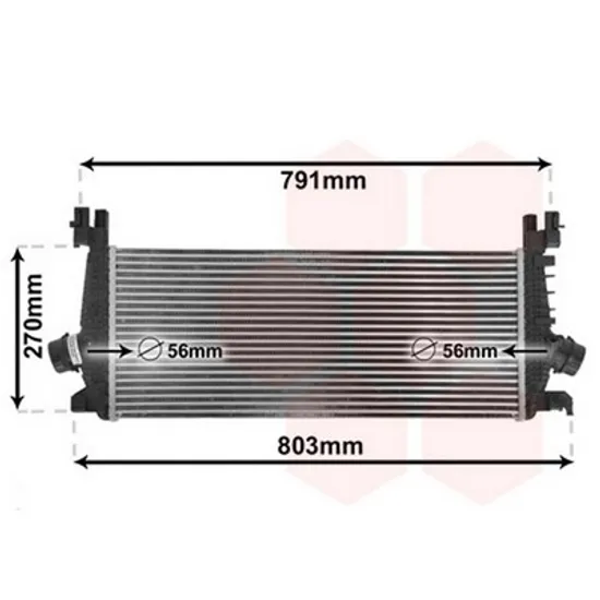 Intercooler OPEL ASTRA J 2009->2015 Radiator intercooler 1 4i - 16V turbo 665X285 Perioada 2009 2010 2011 2012 2013 2014 2015 2016