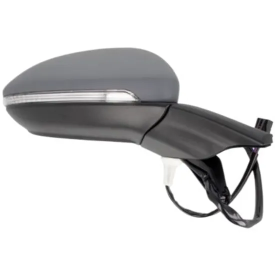 Oglinda exterioara dreapta VW GOLF 7 SPORTSVAN 2014-> perioada 2015 2016 2017 2018 2019 2020 , cu lampa podea, cu semnal, inaltime cm 24,84, latime cm 15, lungime cm 37, reglaj electric, numar pini 11, cu memorie, cu incalzire, prevopsit grund,