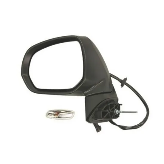 Oglinda PEUGEOT 5008 1 2009->2017 Oglinda exterioara electrica cu incalzire cu rabatare electrica pentru vopsit (cu semnal si lampa podea) STANGA Perioada 2010 2011 2012 2013
