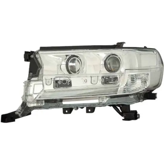 Far stanga TOYOTA LAND CRUISER J2 2007->2017 perioada 2012 2013 2014 2015 2016 2017 , de la an de fabricatie 2016, reglaj electric, cu bec LED, cu bec WY21W