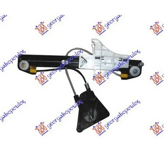 Macara Usa VW POLO 6R1 2009->2020 Macara usa spate reglaj electric fara motor stanga Perioada 2009 2010 2011 2012 2013 2014 2015 2016 2017