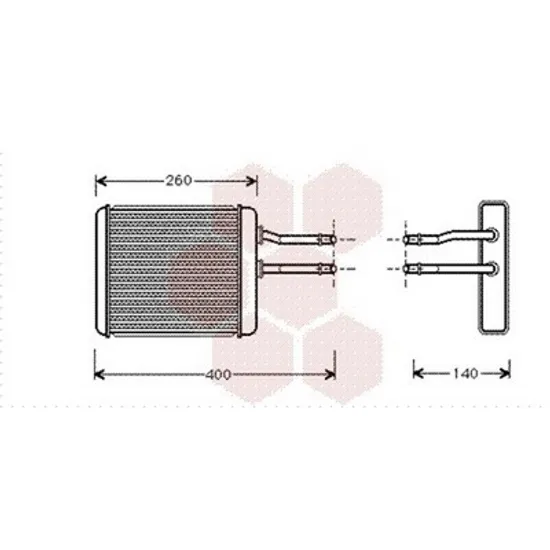 Radiator Incalzire ALFA ROMEO GTV 1995->2005 Calorifer BEHR 210x180x26 2003->2010 Perioada 2003 2004 2005 2006 2007 2008 2009 2010