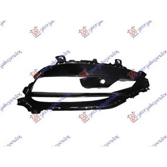 Grila Bara MERCEDES A-CLASS W176 2012->2018 Grila bara fata cu gauri senzori parcare A45 AMG dreapta 2015->2018 Perioada 2015 2016 2017 2018