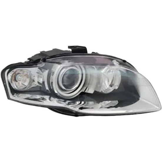 Far dreapta AUDI A4 8EC; B7 2004->2008 perioada 2004 2005 2006 2007 2008 de la an de fabricatie 10/2006, cu motor reglaj, pentru vehicule cu lumini xenon, cu reglaj distanta iluminare automat, fara unitate de control Xenon, semnal transparent, cu bec D1S tub descarcare gaze