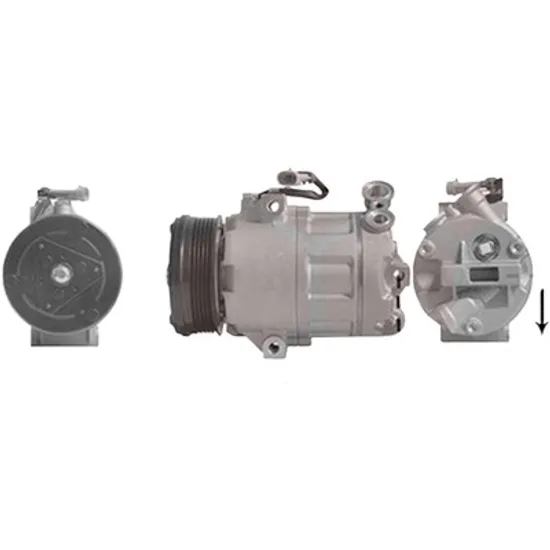 Compresor aer conditionat OPEL ZAFIRA A 1999->2005, ASTRA G 1998->2009 pentru 1.6 LPG , perioada 1998 1999 2000 2001 2002 2003 2004 2005
