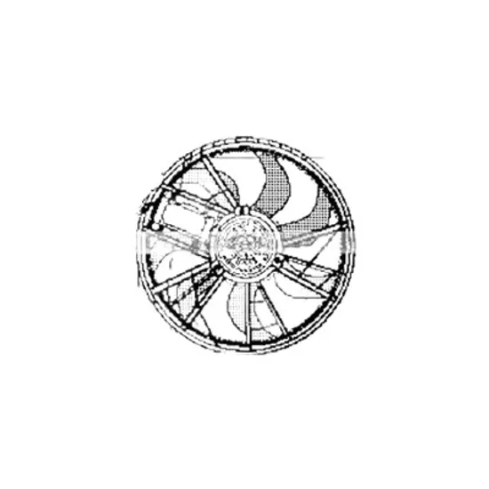 Ventilator motor VOLVO C30 2006->2012 T5 184KW 250CP , pentru motor perioada 2007 2008 2009 2010 2011 2012 2013