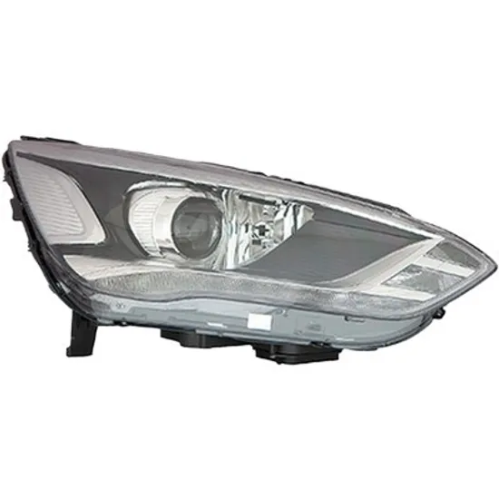 Far dreapta FORD C-MAX 2 2010->2019, GRAND C-MAX 2010->2019 perioada 2010 2011 2012 2013 2014 2015 2016 2017 2018 2019 de la an de fabricatie 05/2015, cu motor reglaj, fara unitate de control Xenon, Bi-Xenon, cu daylight, adaptiv, cu bec D3S Lampa descarcare gaze
