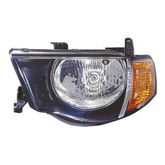 Faruri MITSUBISHI L200 2005->2015 Far stanga pt 4 usi sau cabina dubla, cu semnal galben Perioada 2005 2006 2007 2008 2009 2010 2011 2012 2013 2014 2015