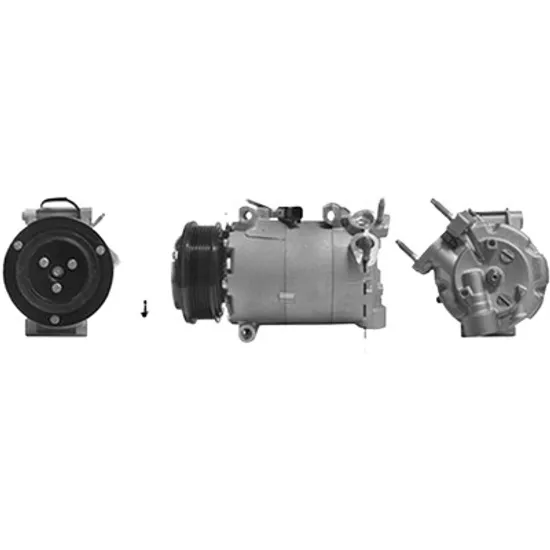 Compresor aer conditionat FORD KUGA 2 2012->2019 pentru 2.0 TDCi 4x4, perioada 2013 2014 2015 2016 2017 2018 2019