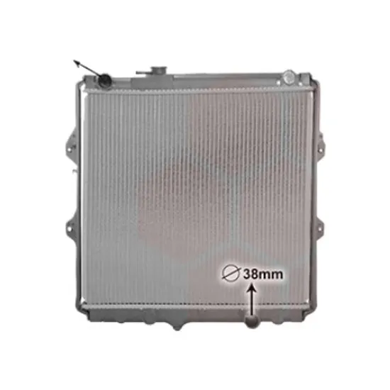 Radiator apa TOYOTA HILUX 6 1994->2005 pentru 2.5 D-4D, perioada 2001 2002 2003 2004 2005