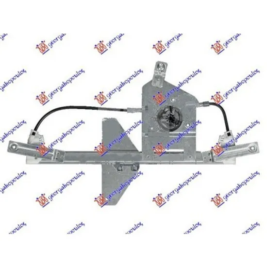 Macara Usa CITROEN C3 2 2009->2016 Macara usa spate dreapta electr fara motor Perioada 2009 2010 2011 2012 2013 2014 2015 2016