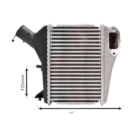 Intercooler HONDA CR-V 4 2012->2016 pentru 1.6 i-DTEC 4WD, perioada 2015 2016 2017 2018 2019 2020