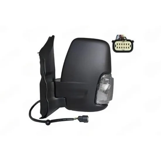 Oglinda FORD TRANSIT 2019-> Oglinda exterioara electrica cu incalzire cu rabatare electrica (brat scurt) (cu semnal) STANGA Perioada 2019 2020 2021 2022 2023 2024