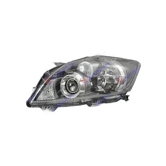 Faruri TOYOTA AURIS / COROLLA E15 2006->2012 Far reglaj electric cromat VALEO stanga 2010->2012 Perioada 2010 2011 2012 2013