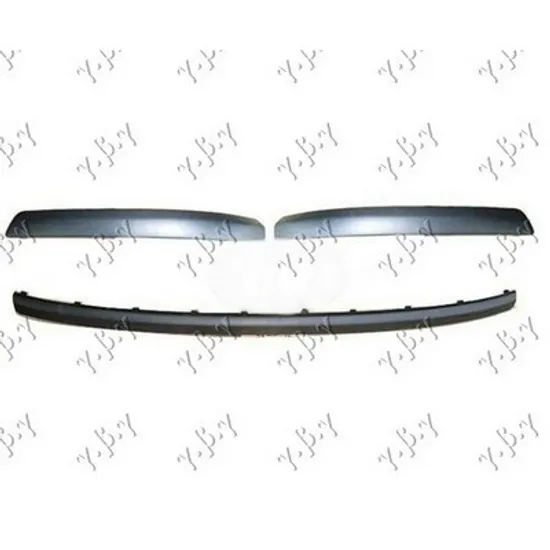 Bandou Usa FORD FOCUS 2 2004->2013 Bandouri bara spate pentru 4 usi (SET 3PCS) Perioada 2004 2005 2006 2007 2008 2009 2010