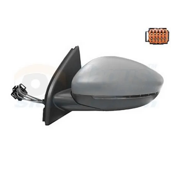Oglinda PEUGEOT 308 1 2007->2014 Oglinda exterioara reglaj electric cu incalzire rabatabila electric cu semnal si lampa podea 2014-> stanga Perioada 2014 2015 2016