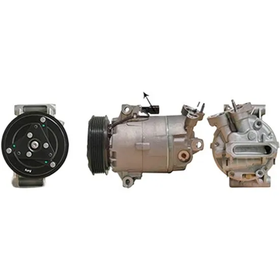 Compresor aer conditionat RENAULT CLIO 3 2005->2014 2.0 16V 102KW 139CP , pentru motor M4R 700, M4R 701 perioada 2006 2007 2008 2009 2010 2011 2012 2013 2014