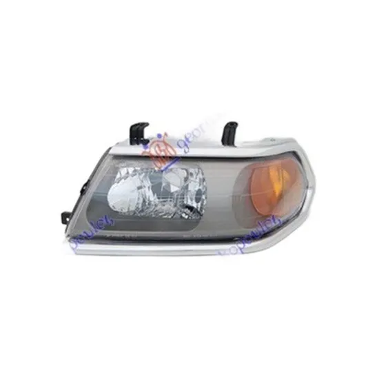 Faruri MITSUBISHI PAJERO SPORT 1 1996->2012 Far rama cromata stanga, 2000->2006 Perioada 2000 2001 2002 2003 2004 2005 2006