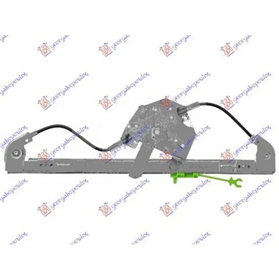 Macara Usa BMW 3 E46 1997->2005 Macara usa spate electrica (fara motor) EUROPE stanga Perioada 1998 1999 2000 2001 2002 2003 2004 2005