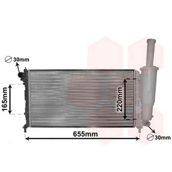 Radiator Motor FIAT PUNTO 188 1999->2012 Radiator apa pentru 1,2 8V 16V (58x31,6) CV manuala/automata cu/fara aer conditionat Perioada 1999 2000 2001 2002 2003 2004 2005 2006 2007 2008 2009 2010 2011