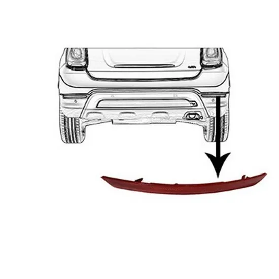 Reflector Spate FIAT 500X 2014-> Reflector in bara spate (O) dreapta Perioada 2015 2016 2017 2018 2019 2020 2021