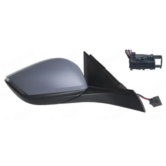 Oglinda OPEL ASTRA L 2021-> Oglinda exterioara electrica cu incalzire pentru vopsit (cu semnal LED si senzor) (18 PIN) DREAPTA Perioada 2021 2022 2023 2024 2025