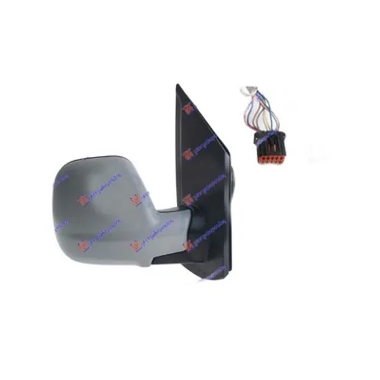 Oglinda exterioara dreapta CITROEN JUMPY 2016-> perioada 2016 2017 2018 2019 2020 2021 , numar pini 11, cu incalzire, cu senzor de temperatura, rabatare electrica, pregatit pentru dispozitiv de avertizare unghi mort, prevopsit grund