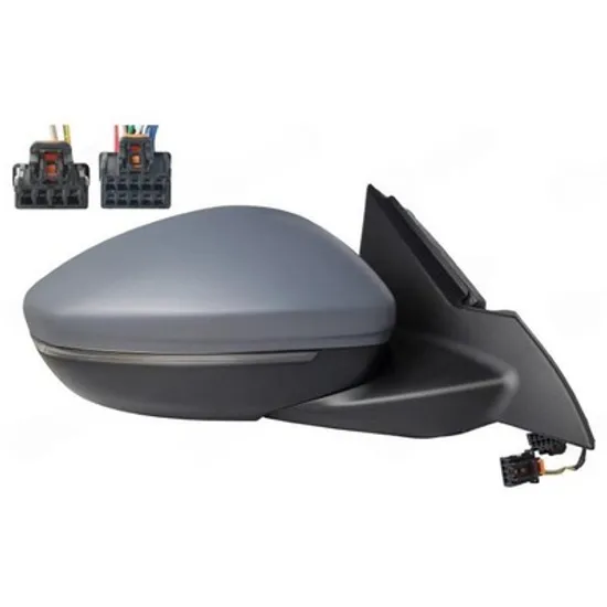 Oglinda OPEL MOKKA 2020-> Oglinda exterioara electrica cu incalzire cu rabatare electrica pentru vopsit (cu semnal si lampa podea si senzor banda si senzor) (10+4 PIN) DREAPTA Perioada 2020 2021 2022 2023 2024 2025