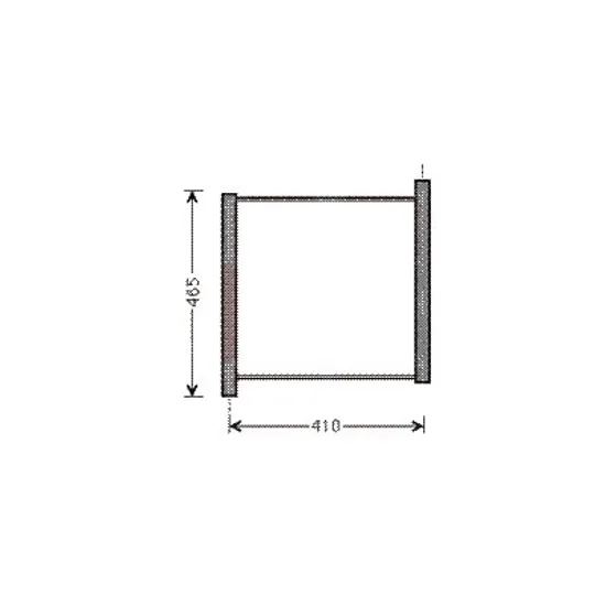 Radiator apa SMART FORTWO cupe 451 2007->2014 electric drive 55KW 75CP , pentru motor perioada 2013 2014,2015,2016,2017 2018