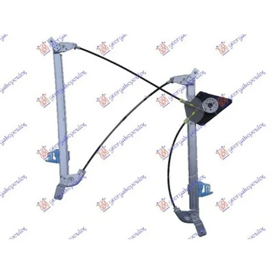 Macara Usa AUDI Q3 8UB, 8UG 2011->2018 Macara usa fata ELECT (fara motor) stanga, Perioada 2011 2012 2013 2014 2015 2016 2017 2018