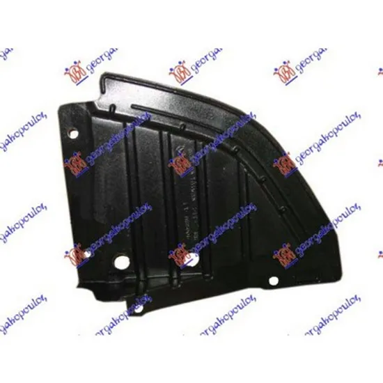 Scut Motor MITSUBISHI LANCER 7 CS 2000->2013 Scut motor plastic spre fata dreapta Perioada 2003 2004 2005 2006 2007 2008