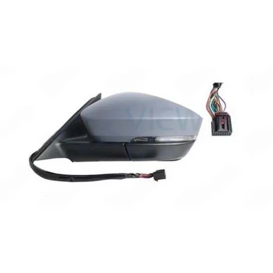 Oglinda SKODA KODIAQ 2016-> Oglinda exterioara electrica cu incalzire cu rabatare electrica pentru vopsit (cu memorie si Heliomata cu cabluri) (cu semnal si lampa podea) (15PIN) (CON STANGA Perioada 2021 2022 2023 2024