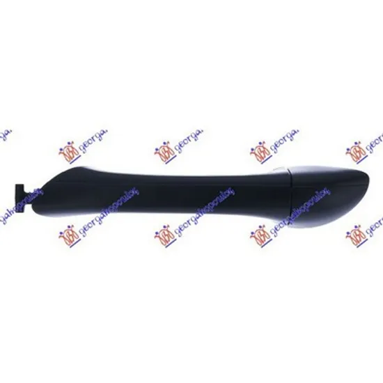 Maner Usa MERCEDES A-CLASS W169 2004->2012 Maner usa spate exterior pentru vopsit stanga Perioada 2004 2005 2006 2007 2008 2009 2010 2011 2012