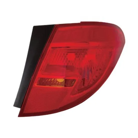 Lampa stop spate dreapta OPEL MERIVA B 2010->2017 perioada 2011 2012 2013 2014 2015 2016 2017 pana la an de fabricatie 03/2014, rosu, semnal galben, exterior