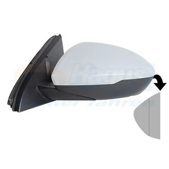 Oglinda OPEL INSIGNIA B 2017-> Oglinda exterioara electrica cu incalzire pentru vopsit (5 PIN) (ASPH. GLASS) stanga Perioada 2017 2018 2019 2020 2021 2022 2023