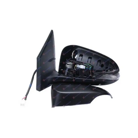 Oglinda TOYOTA COROLLA E18 2013->2019 Oglinda exterioara electrica cu incalzire pentru vopsit cu semnal stanga Perioada 2013 2014 2015 2016 2017 2018