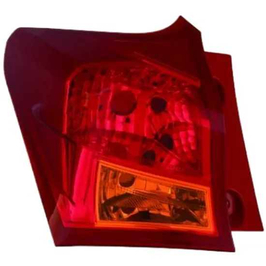 Lampa stop spate stanga TOYOTA AURIS / COROLLA E18 2012->2018 perioada 2012 2013 2014 2015 2016 2017 2018 pana la an de fabricatie 2015, semnal galben, pentru 5 usi, exterior