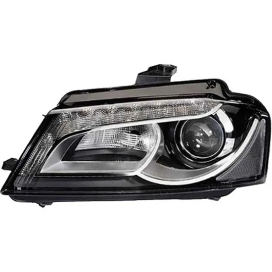 Faruri AUDI A3 8P1 2003->2012 Far Bi-XENON cu Daylight LED (HELLA) STANGA Perioada 2003 2004 2005 2006 2007 2008
