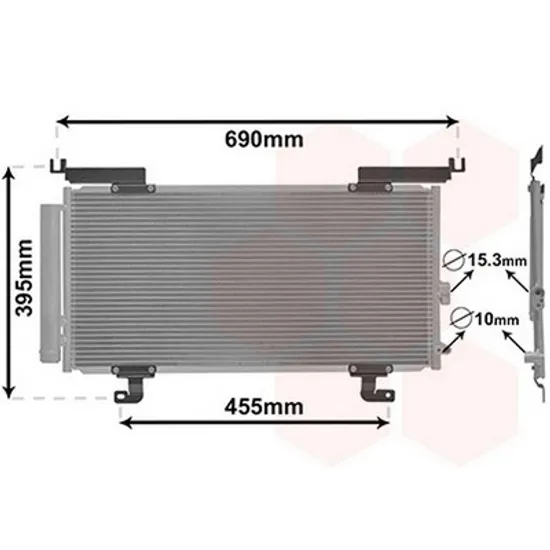 Radiator Aer Conditionat SUBARU OUTBACK 2014-> Radiator aer conditionat pentru toate benzina-diesel (610x300x12) Perioada 2014 2015 2016 2017 2018