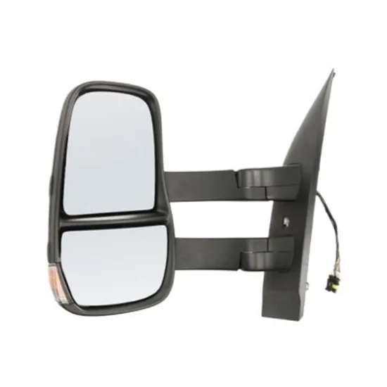 Oglinda exterioara stanga IVECO DAILY 6 2014-> perioada 2014 2015 2016 , cu semnal, cu incalzire, cu senzor de temperatura, numar pini 11, brat oglinda lung,